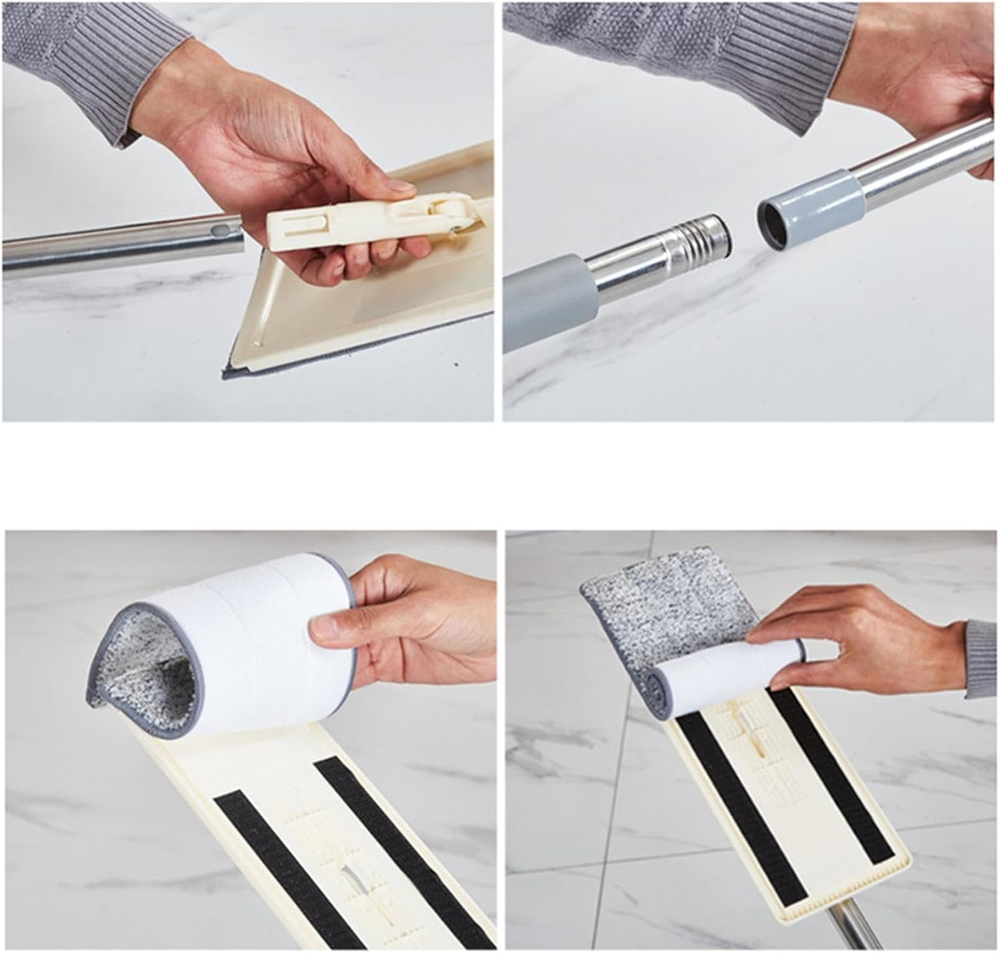 Mopa con cubo escurridor